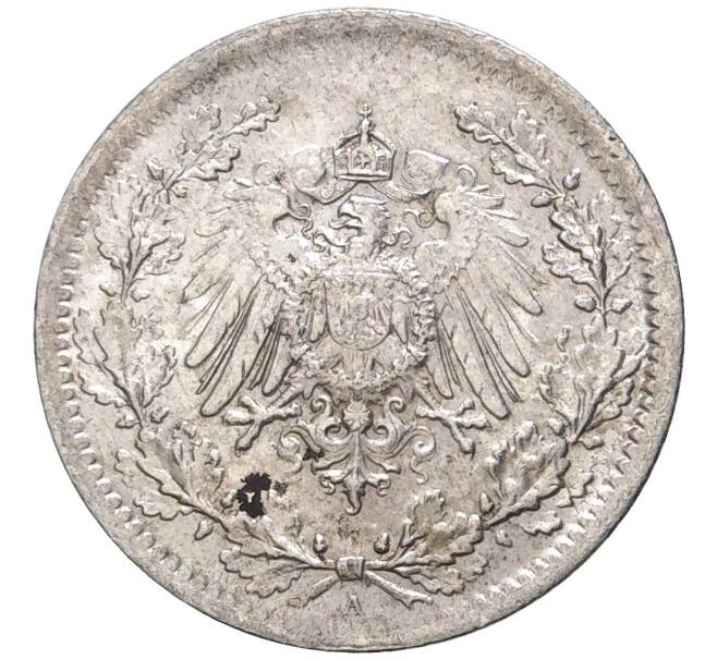 Монета 1/2 марки 1916 года A Германия (Артикул K11-75300)
