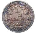 Монета 1/2 марки 1917 года D Германия (Артикул: K11-75313) — Фото №1