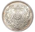 Монета 1/2 марки 1917 года D Германия (Артикул: K11-75313) — Фото №2