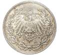 Монета 1/2 марки 1918 года D Германия (Артикул K11-75318)