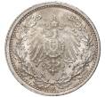 Монета 1/2 марки 1918 года F Германия (Артикул K11-75420)