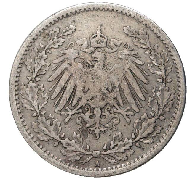 Монета 1/2 марки 1905 года A Германия (Артикул K11-75429)