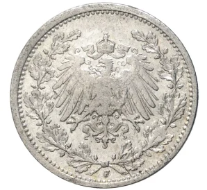 1/2 марки 1905 года F Германия