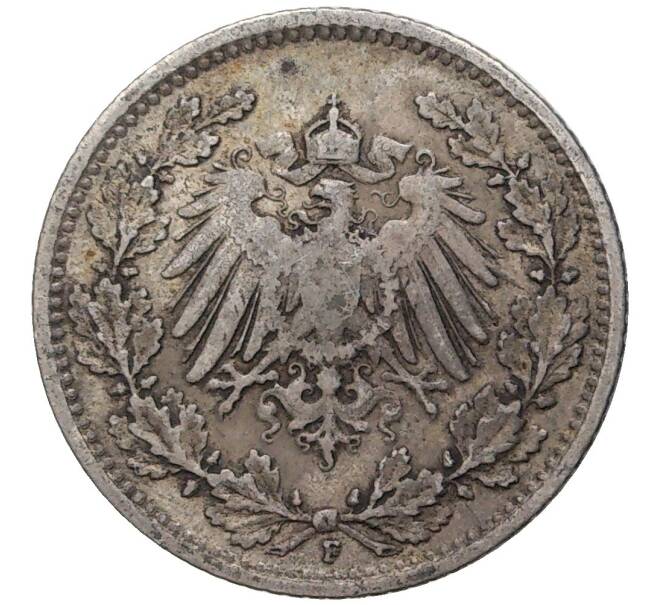 Монета 1/2 марки 1905 года F Германия (Артикул K11-75434)