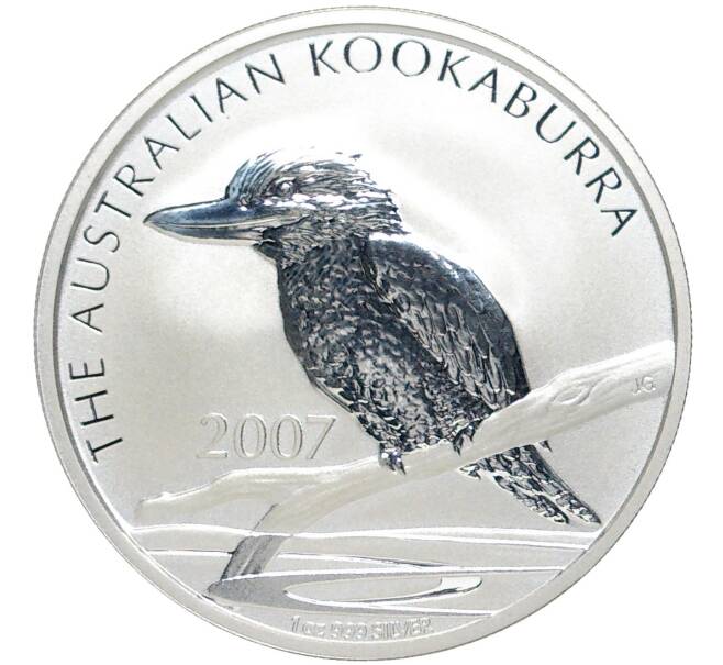 Монета 1 доллар 2007 года Австралия «Австралийская Кукабарра» (Артикул K11-75579)