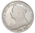 Монета 1 флорин (2 шиллинга) 1901 года Великобритания (Артикул K11-75657)