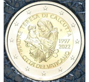 2 евро 2022 года Ватикан «25 лет со дня смерти Мать Терезы»