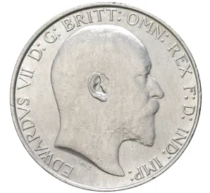 1 флорин (2 шиллинга) 1910 года Великобритания