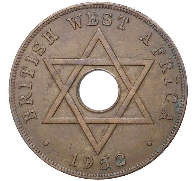 Монета 1 пенни 1952 года Британская Западная Африка (Артикул K11-75966)