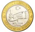 Монета 1 миллион лир 2003 года Турция «535 лет Стамбульскому монетному двору — 10 августа» (Артикул: K11-76543) — Фото №2
