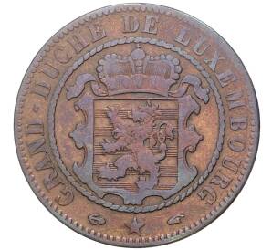10 сантимов 1860 года Люксембург