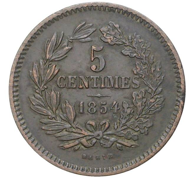 Монета 5 сантимов 1854 года Люксембург (Артикул K11-76798)