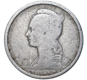 2 франка 1948 года Французское Того