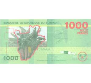 1000 франков 2015 года — Фото №2