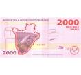 Банкнота 2000 франков 2015 года (Артикул: B2-0494) — Фото №2