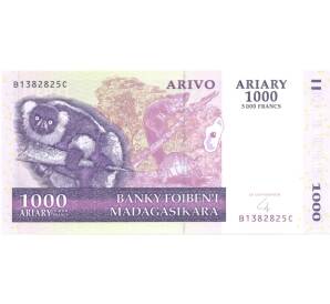 1000 ариари (500 франков) 2004 года — Фото №1