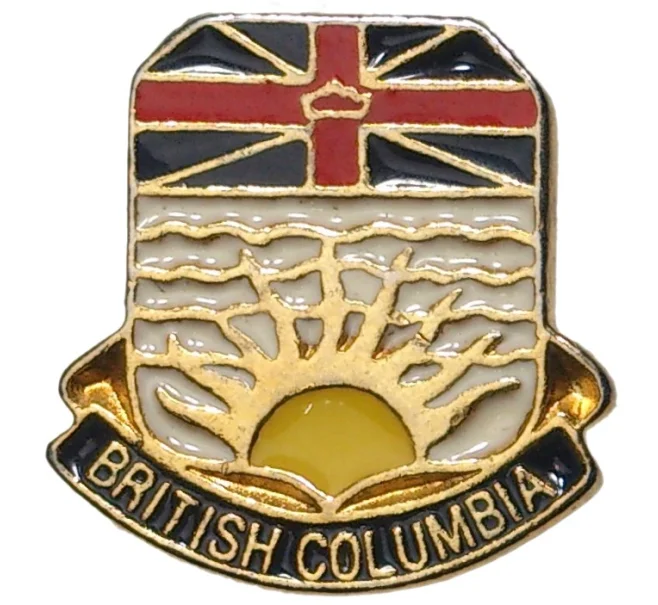 Значок «Канадские провинции — Британская Колумбия» (Артикул K11-77184)