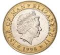 Монета 2 фунта 1998 года Остров Мэн (Артикул K11-77368)