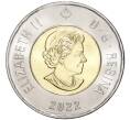 Монета 2 доллара 2022 года Канада «50 лет Суперсерии СССР-Канада» (Артикул M2-58048)