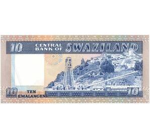 10 эмалангени 1985 года Свазиленд