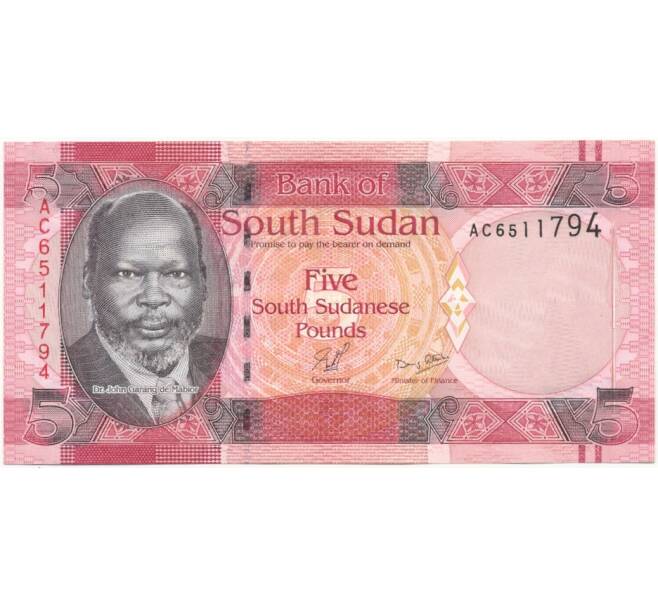5 фунтов 2011 года Южный Судан (Артикул K11-78010)