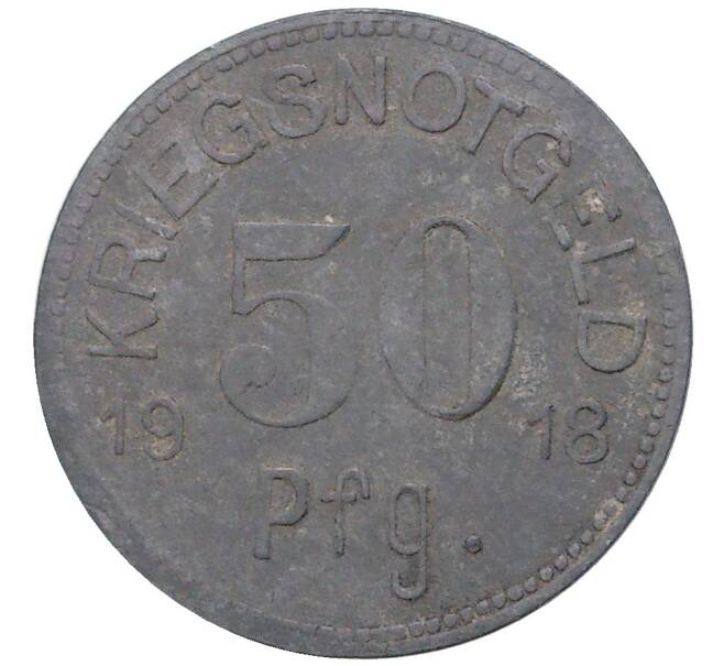 Монета 50 пфеннигов 1918 года Германия — город Вурцах (Нотгельд) (Артикул: K11-78059) — Фото №2