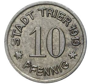 10 пфеннигов 1919 года Германия — город Трир (Нотгельд)