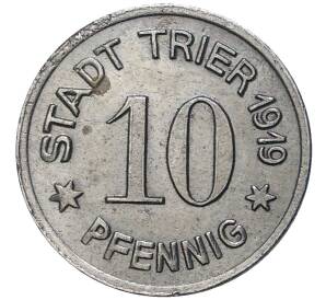 10 пфеннигов 1919 года Германия — город Трир (Нотгельд)