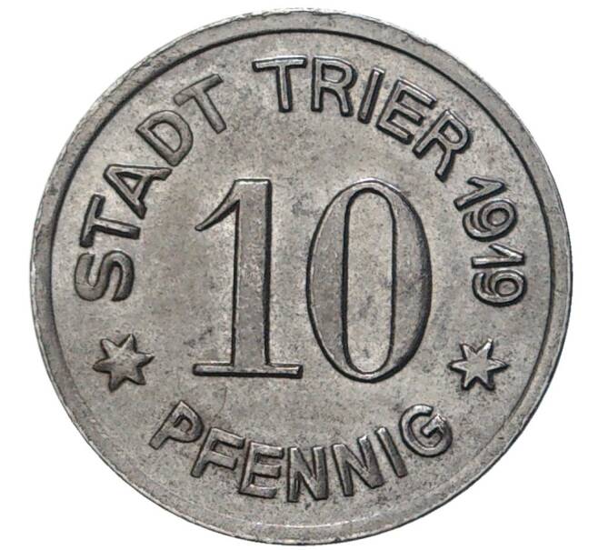 Монета 10 пфеннигов 1919 года Германия — город Трир (Нотгельд) (Артикул K11-78161)