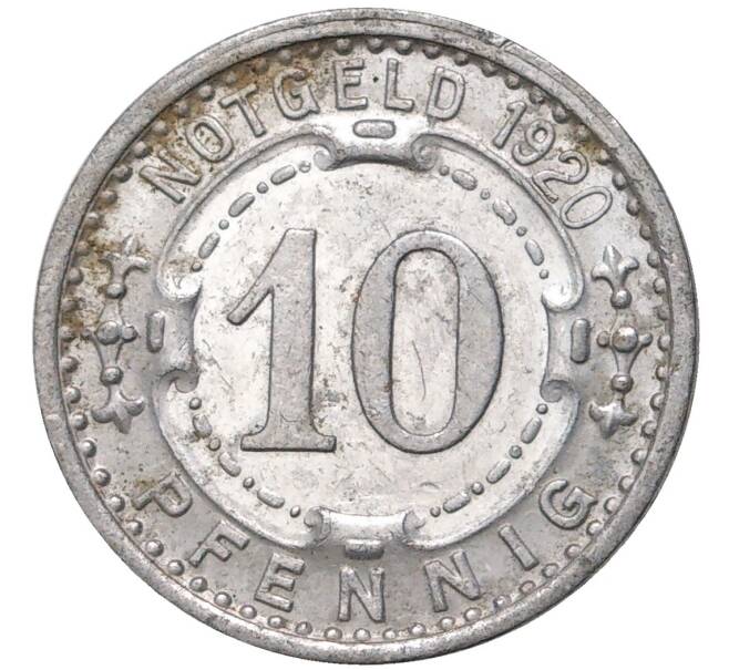 Монета 10 пфеннигов 1920 года Германия — город Леннеп (Нотгельд) (Артикул: K11-78205) — Фото №2