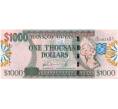 Банкнота 1000 долларов 2009 года Гайана (Артикул K11-78344)