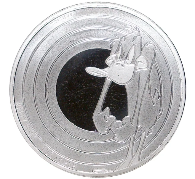 Монета 5 долларов 2022 года Самоа «Looney Tunes — Daffy Duck» (Артикул M2-58057)