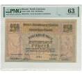 Банкнота 250 рублей 1918 года Краевой Исполнительный комитет Советов Северного Кавказа — в слабе PMG (Choice UNC 63) (Артикул: B1-8981) — Фото №1