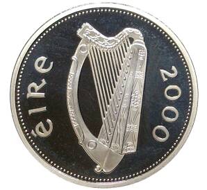 1 фунт 2000 года Ирландия «Миллениум»