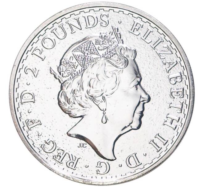 Монета 2 фунта 2017 года Великобритания «Британия» (Артикул M2-58163)