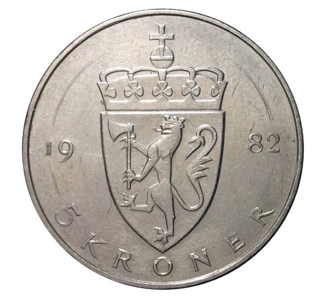 Монета 5 крон 1982 года (Артикул: M2-2591) — Фото №1