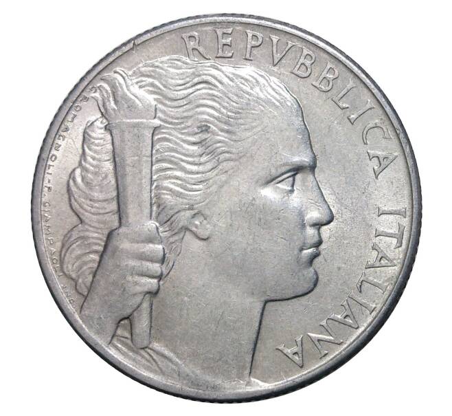 Монета 5 лир 1950 года (Артикул: M2-2592) — Фото №2