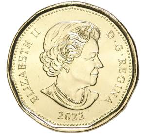 1 доллар 2022 года Канада «175 лет со дня рождения Александра Грейама Белла»