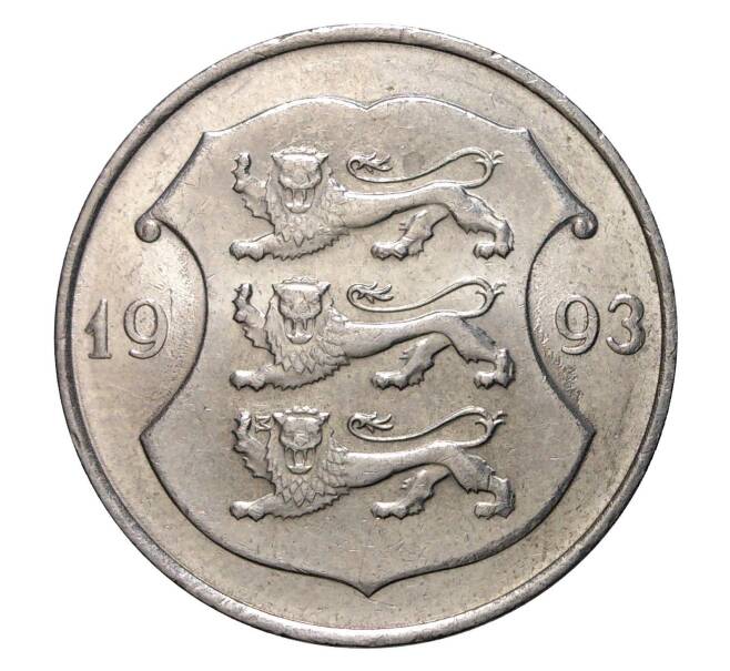 Монета 1 крона 1993 года (Артикул: M2-2635) — Фото №2