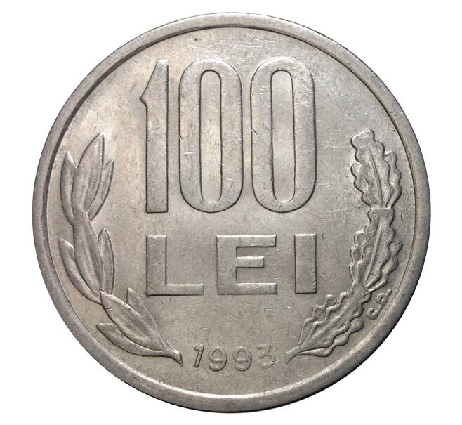 Монета 100 лей 1993 года (Артикул: M2-2637) — Фото №1