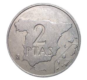 2 песеты 1984 года — Фото №1