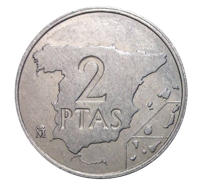 Монета 2 песеты 1984 года (Артикул: M2-2639) — Фото №1