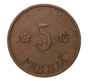 5 пенни 1938 года — Фото №1