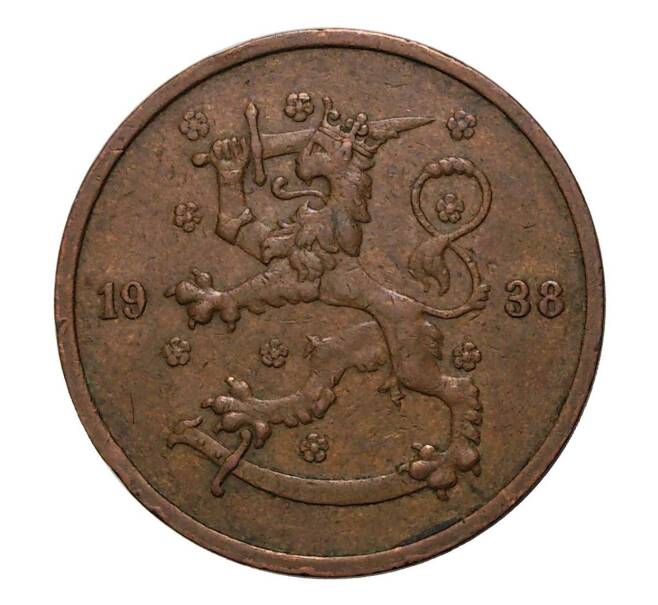 Монета 5 пенни 1938 года (Артикул: M2-2643) — Фото №2