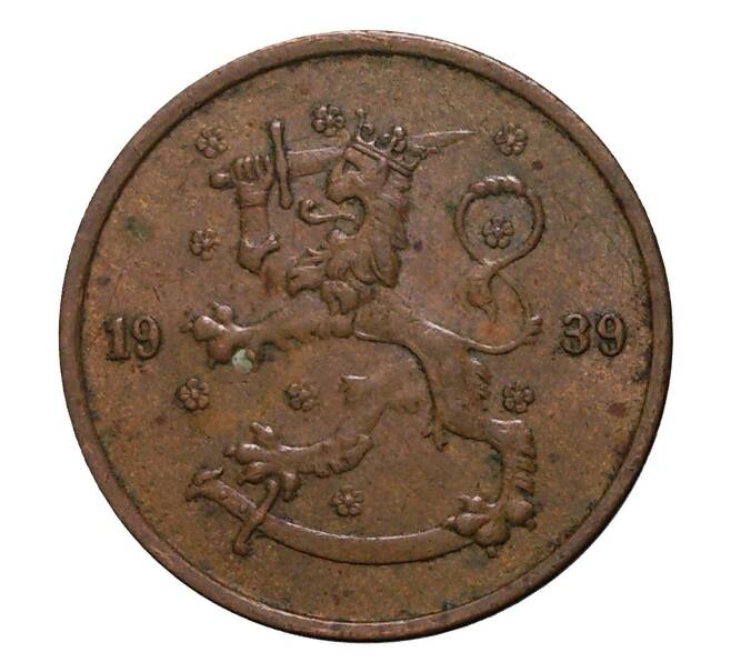 Монета 5 пенни 1939 года (Артикул: M2-2644) — Фото №2