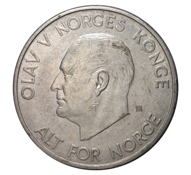 Монета 5 крон 1963 года (Артикул: M2-2646) — Фото №2