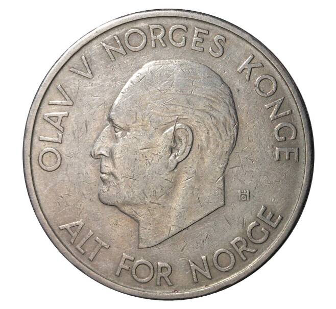 Монета 5 крон 1964 года (Артикул: M2-2647) — Фото №2