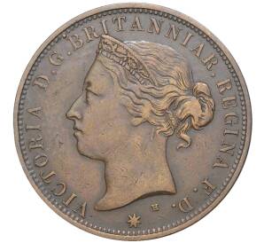 1/12 шиллинга 1877 года Джерси — Фото №2