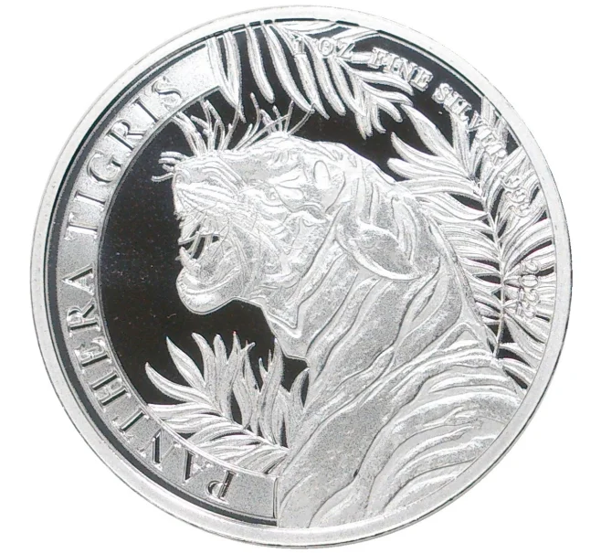 Монета 500 кип 2022 года Лаос «Индокитайский тигр» (Артикул M2-58208)