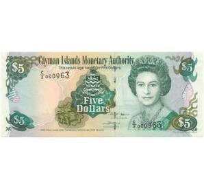 5 долларов 2005 года Каймановы острова — Фото №1